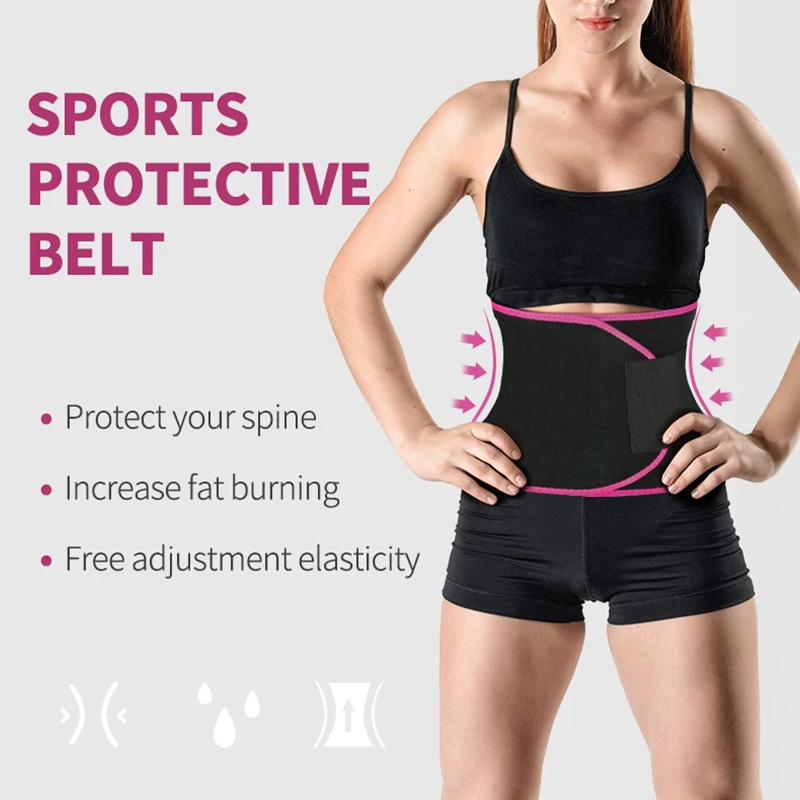 Sweat Slim Belt for Men & Women – Tummy Trimmer for Fat Loss, Stomach Shaping & Workout Support - Image 3